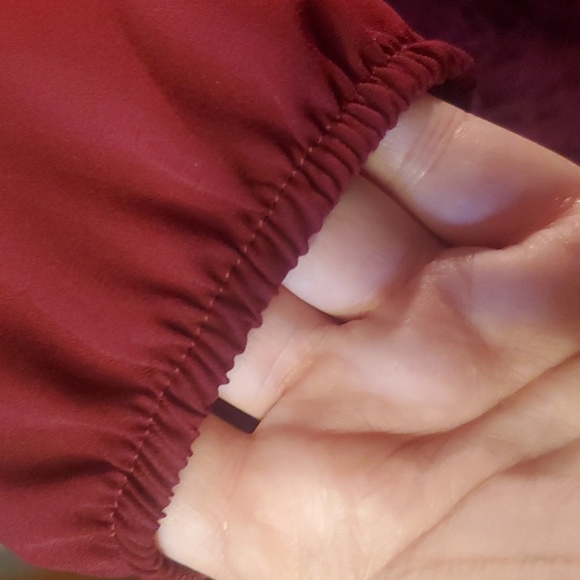 NWT Maurices Burgundy Dress - Picture 3 of 6